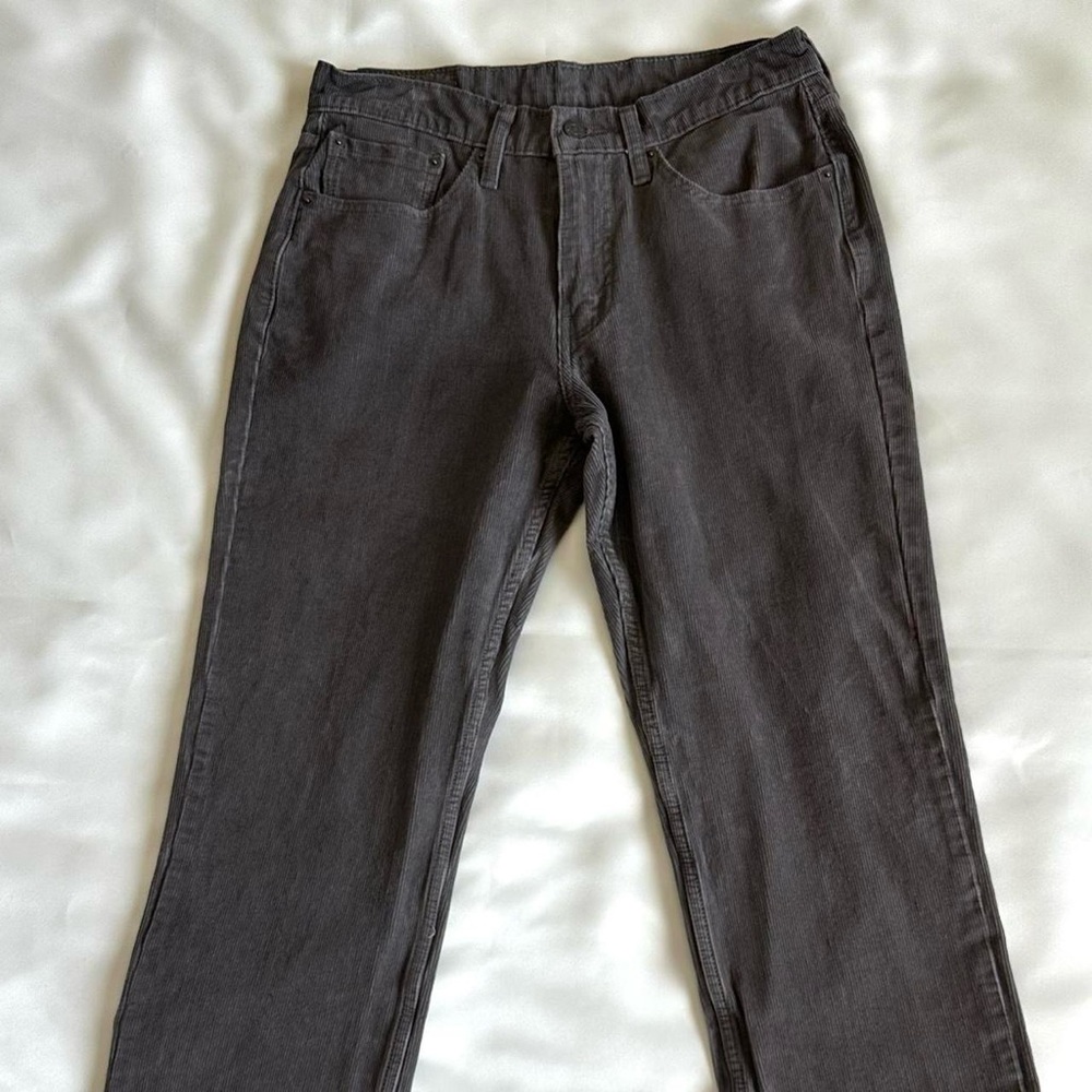 LEVIS MENS 514 CORDUROY PANTS Straight Leg Fit Size W31 L32